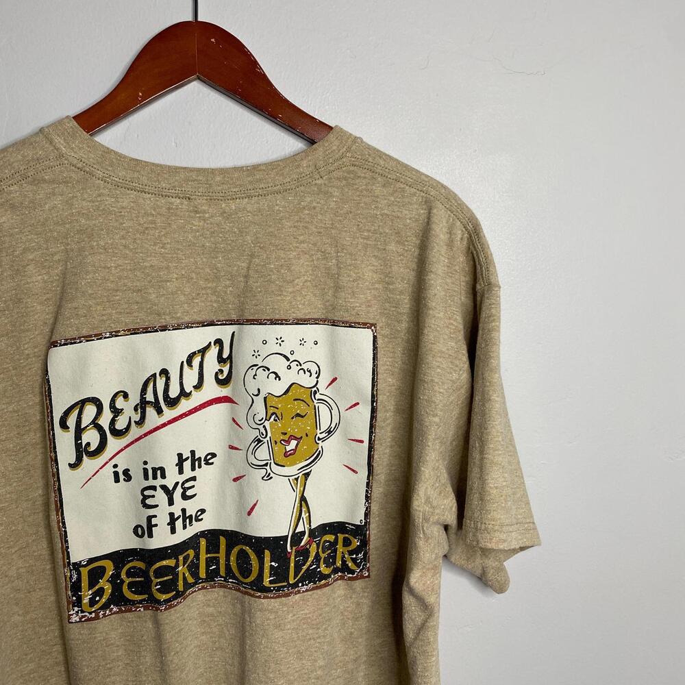 The Beer Nut Tan vintage 90s Tee size XL